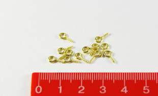 Штифт с резьбой 50 шт под золото