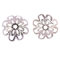 " Zlatka" Розетка для бус DC- 008/ 5 15 мм 5 шт №02 под никель