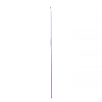 Для вязания " Gamma" CH- 15 крючок цв. алюминий d 2. 5 мм 15 см в чехле розовый